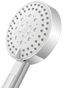 Doccino tondo 25,5cm cromato multigetto a getti concentrici in ABS anticalcare Hidra