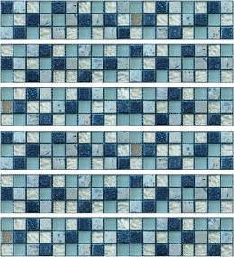 Set di adesivi per piastrelle 6 pz 30x5 cm Artemis – Ambiance