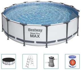 Set Piscina Steel Pro max 427x107 cm Bestway