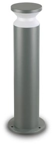 Piantana Moderna Torre Alluminio Antracite 1 Luce E27 H60Cm