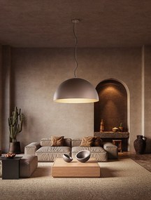 Perenz Steel - sospensione in metallo bicolore (grigio/marrone e oro)