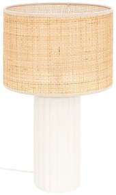 Atmosphera - Lampada da tavolo TYLIA 1xE14/60W/230V rattan
