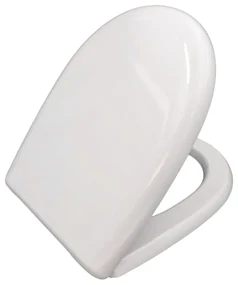 Copriwater Casual T Design ovale originale per serie sanitari PONTE GIULIO in duroplast bianco europeo