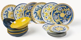Serivizio di piatti Sicilia 6 persone (18 pz)