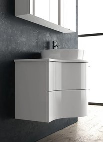 Mobile bagno sospeso 100cm design ultramoderno FORM-100 - KAMALU