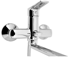 Aqualine - Lavello/rubinetto bagno LOTTA cromo lucido