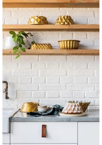 Stampo da forno in alluminio fuso di colore oro Lotus - Bonami Selection