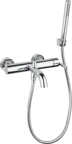 Rubinetto per vasca getto laminare cristallino Baleno per muro grigio cromato JACUZZI RUBINETTERIA
