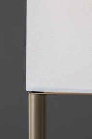 Brilagi - Lampada da terra con ripiani GRADUS 1xE27/40W/230V 150 cm grigia/beige