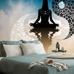 Carta da parati – Yoga yin e yang