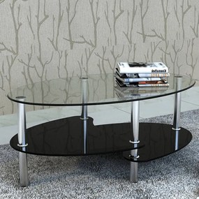 Tavolino Da Salotto Con Design Esclusivo Nero /
