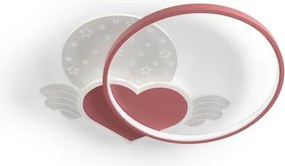 Brilagi - Plafoniera per bambini LOVE LED/48W/230V 3000/4500/6000K rosa