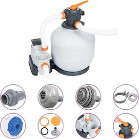 Pompa con Filtro a Sabbia Flowclear 8327 L/h Bestway