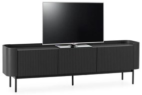 Mobile TV nero 180x55x40 cm Willa – MOME