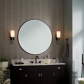 Kichler KL-SOLIA-1W-BNB - Applique da bagno LED SOLIA 1xG9/3W/230V IP44, finitura cromo