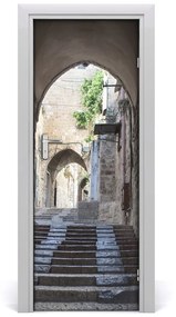 Adesivo per porta Gerusalemme, Israele 75x205 cm