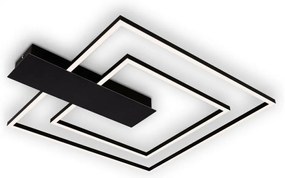 Briloner 3545-015 - Plafoniera LED dimmerabile NICO LED/25W/230V nero
