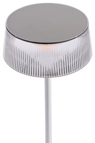 Lampada da tavolo per esterno bianca con LED con touch dimmer IP44 - Sammi