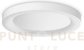 Planet plafoniera led 3000k 15w 1350 lm satinata bianca d.50cm