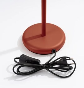 Sollux SL.1643 - Lampada da tavolo KARBON 1xGU10/10W/230V rosso