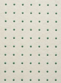 Arte International Carta da parati Dots - 31000 - Ivory White