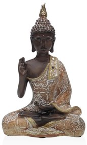 Statua Decorativa Versa Buddha 9 x 24,5 x 16 cm
