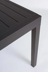 Tavolo da pranzo da giardino in alluminio 80x83 cm Pelagius – Bizzotto