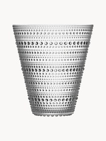 Vaso in vetro Kastehelmi, alt. 15 cm