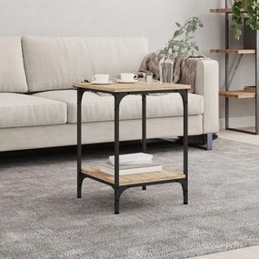 Tavolino Da Salotto Rovere Sonoma 40x40x55 Cm Legno Multistrato /
