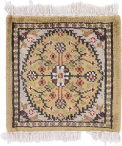 Agra Tappeto orientale 30 x 30 (Indian) Annodato A Mano