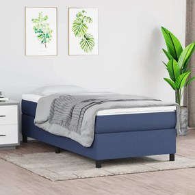 Giroletto Senza Materasso Blu 100x200 Cm İn Tessuto /