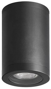 Luxera 48325 - Plafoniera da esterno MOPTI 1xGU10/7W/230V IP54 nero