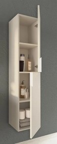 Colonna per mobile bagno Paris BADEN HAUS 2 ante P 46 x L 35 x H 150 cm spatolato bianco