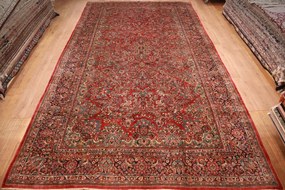 Sarouk Tappeto 590 x 300 (Iran) Annodato A Mano