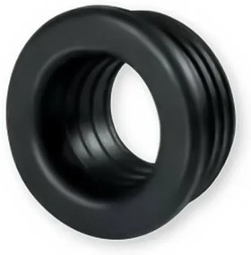 Morsetto in gomma nera per canotti diametro estendibile 46 mm