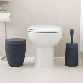 Scopino WC in plastica grigio – Addis
