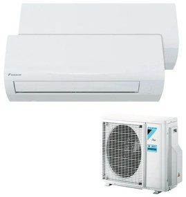 Condizionatore a muro multisplit DAIKIN PRO ERA 9 + 12 17000 BTU 4 KW classe raffreddamento A++ classe riscaldamento A+
