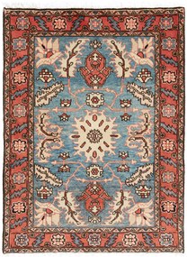 Ardebil Tappeto persiano 110 x 140 Blu (Iran) Annodato A Mano