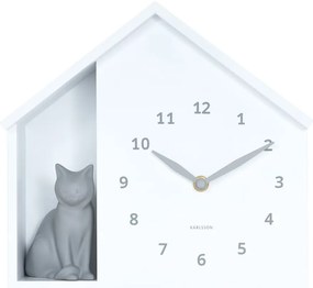 Orologio da parete Sitting Cat – Karlsson