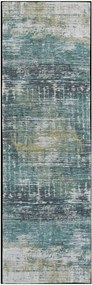Passatoia jacquard lavabile da interno-esterno Streaks