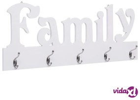 vidaXL Appendiabiti a Muro FAMILY 74x29,5 cm