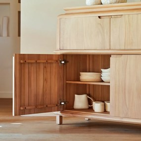 Tikamoon - Credenza in legno di teak massello 120 Achille