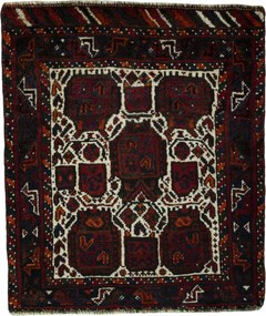Shiraz Tappeto persiano 70x80 Rosso (Iran) Annodato A Mano