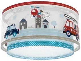 Dalber 60616 - Plafoniera per bambini POLICE 2xE27/60W/230V