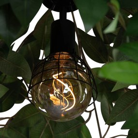 Bohemian plafondlamp groen - Leavy