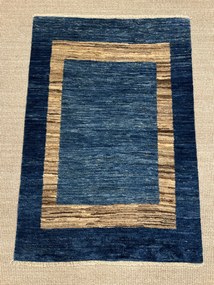 Gashguli Tappeto persiano 110 x 80 Blu (Iran) Annodato A Mano