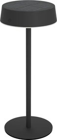 Eglo 75876-LED Lampada da tavolo dimmerabile ricaricabile a energia solare SIMERI LED/3W/5V 1800mAh IP44 nera