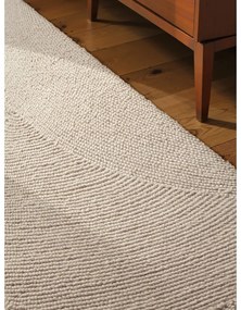 Passatoia colore naturale chiaro in lana tessuta a mano 80x300 cm Eleni Natural White – Hanse Home