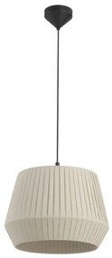 Nordlux - Lampada a sospensione con cavo DICTE 1xE27/60W/230V Ø 40 cm beige