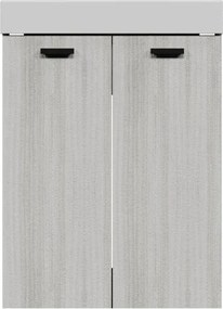 Mobile da bagno a terra L 60 x H 50 x P 50 cm bianco, 2 ante COLAVENE Alaqua